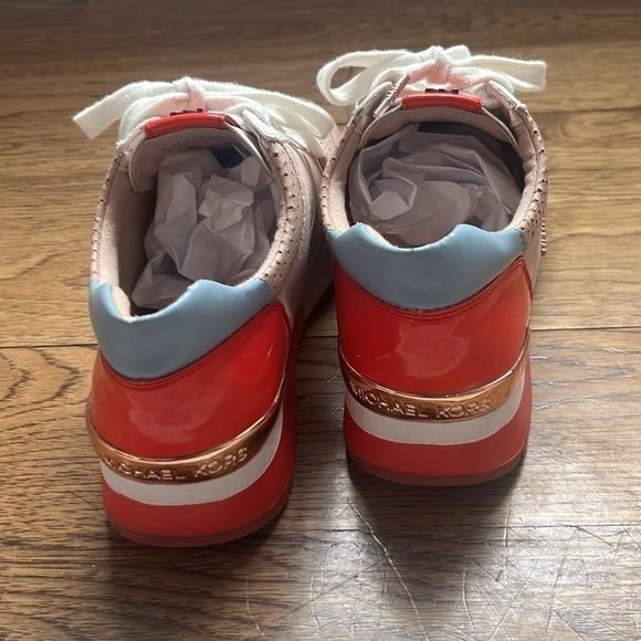 MICHAEL KORS Women's Allie StrideTrainer Lace-Up Sneakers - Picture 5 of 10